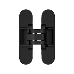 AN 172 3D MC ЗАВІСА ДЛЯ ДВЕРЕЙ ПРИХОВАНОГО МОНТАЖУ Чорний