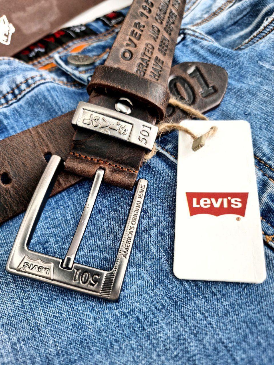 Кожаный ремень Levi's купить в Новосибирске |
