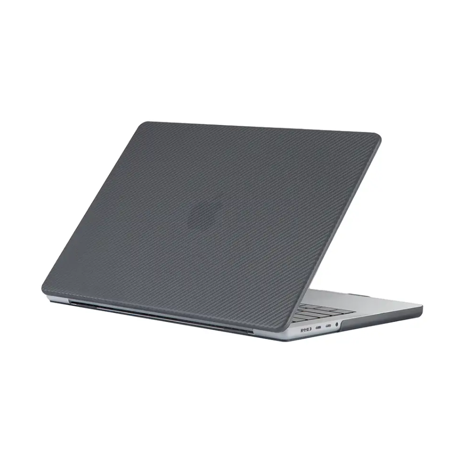 Захисний карбоновий чохол Carbon Fiber Case для MacBook New Air 13" чорна накладка для Макбук Еїр
