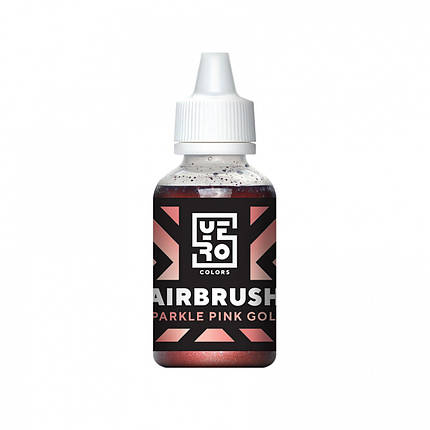 Барвник харчовий для аерографа YERO Colors Рожеве золото 70 г, фото 1