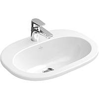 Умывальник VILLEROY & BOCH O.NOVO 41615601, белый