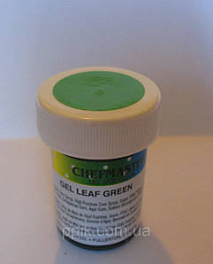 Краска паста Chefmaster Зеленый лист (Leaf green) 28 грамм
