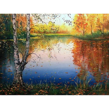 Картина за номерами 40х50 см DIY Пруд (EOTG6047)