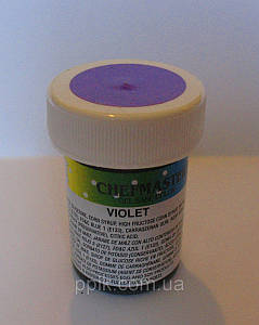 Краска паста Chefmaster Фиолетовая (Violet) 28 грамм