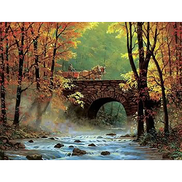 Картина за номерами 40х50 см DIY Кам'яний міст (EOTG6162)