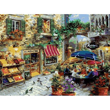 Картина за номерами 40х50 см DIY Кафешка (EOTG6230)