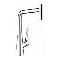 Смеситель для кухни с выдвижным изливом HANSGROHE TALIS SELECT S 72822000, хром