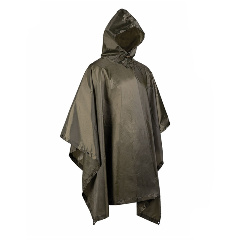 ДОЖИВИК ПОНЧО КАМУФЛЯЖ ХАКИ MIL-TEC ТМ, фото 1