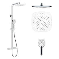 Душова система з термостатом IMPRESE CENTRUM T-15260LT, хром