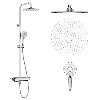 Душевая система с термостатом IMPRESE CENTRUM T-10260LX