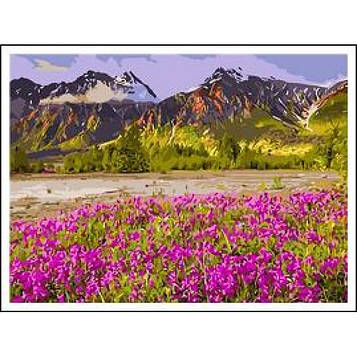 Картина за номерами 40х50 см DIY Гори (RA5095)