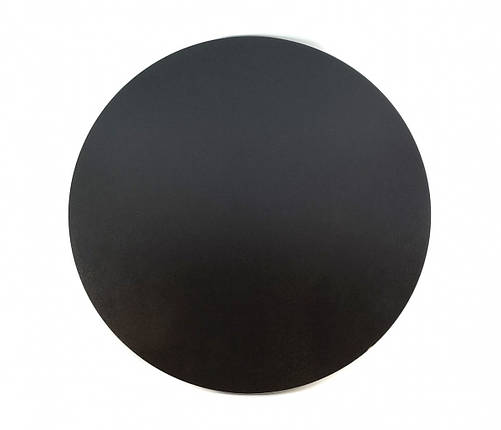 Кругла підкладка ДВП 28 см, Чорна (1 шт), фото 2