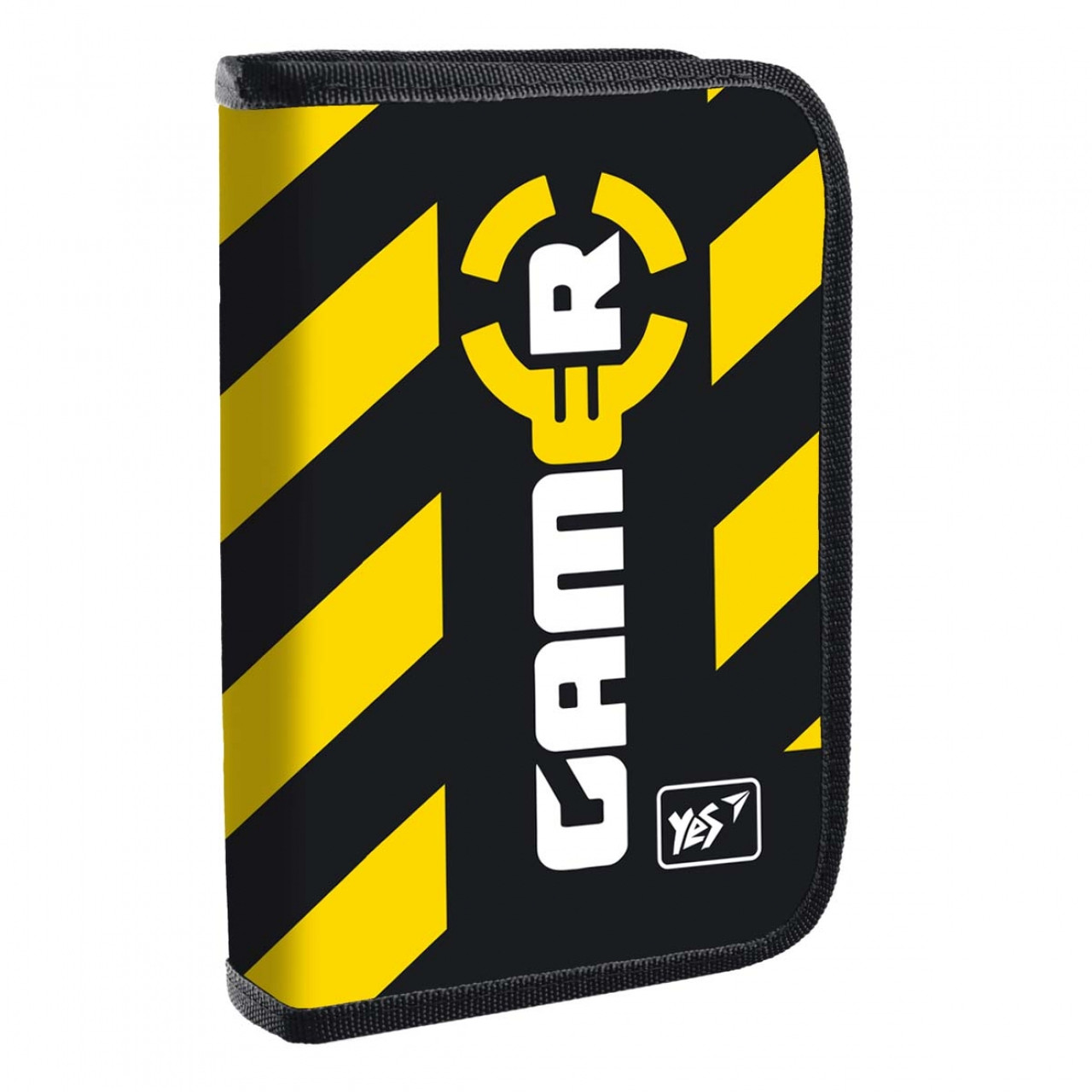 Пенал твердий YES одинарний з двома клапанами HP-04 Never Quit (533432), фото 1