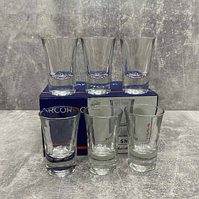 Набір чарок 6 шт 34 мл Arcoroc Hot Shot  21554/1