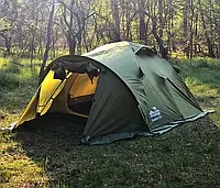 Экспедиционная палатка туристическая Tramp, Палатки 3-местные всесезонные двухслойные с тамбуром для кемпинга