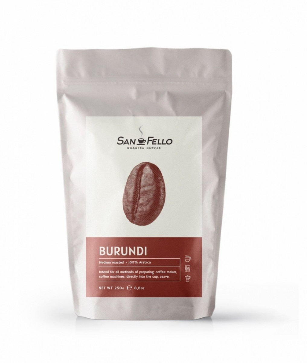 Кофе в зернах свежая обжарка Burundi 1 кг