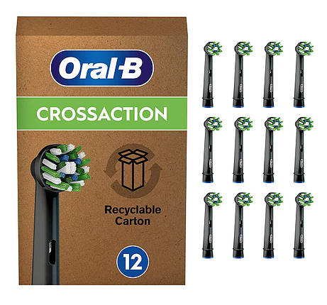 Насадки для електричної зубної щітки Oral-B Cross Action 12 шт, фото 2