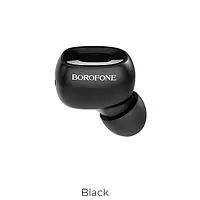 Bluetooth гарнитура мини Borofone BC28 Shiny sound MINI wireless headset Black (BC28B)