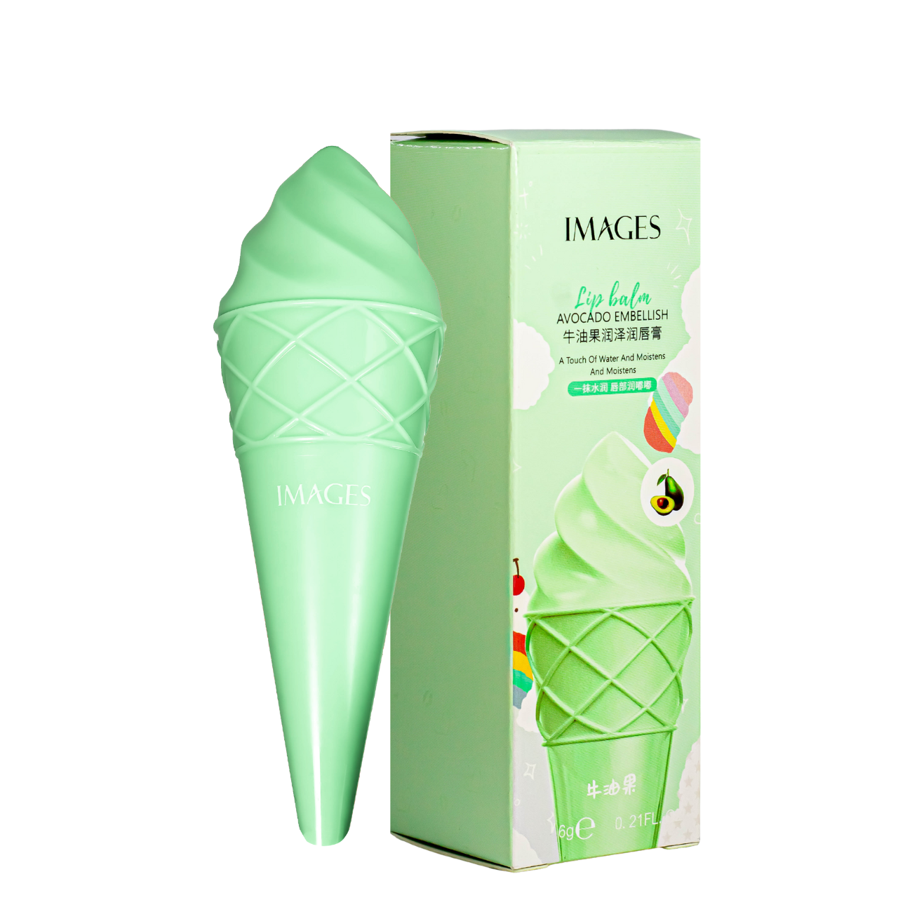 Бальзам для губ Images Lip Balm, з ароматом авокадо XXM30137, фото 1