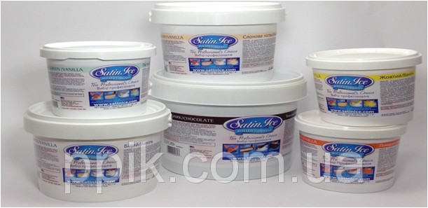 Мастика для тортів SATIN ICE 1 кг для обтягування