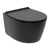 Унітаз підвісний DiMARCO di VENEZIA DM2I001MB, чорний