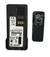 Акумуляторна батарея PMNN4409BR ємність 2250 мАг для рацій Motorola + кліпса на пояс у комплекті