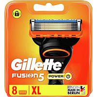 Сменные картриджи для бритья Gillette Fusion Power, 8 шт