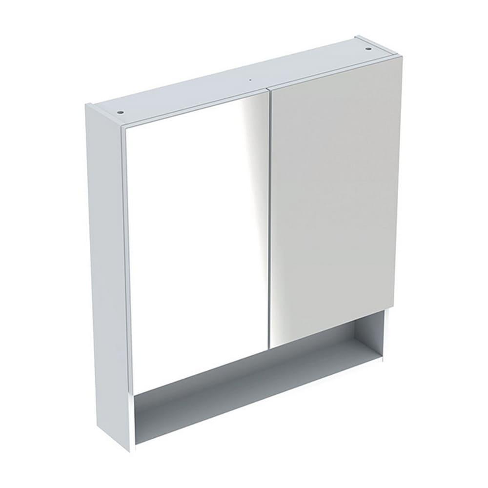 Зеркальный шкафчик GEBERIT SELNOVA SQUARE 501.264.00.1, 59 см, белый