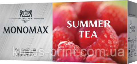 Чай каркаде 2 г*25, пакет, SUMMER TEA, МОНОМАХ