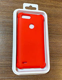 Чохол-накладка на телефон Tecno Pop 2F червоного кольору
