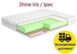 Матрац безпружинний IRIS (Ірис). Серія Shine. Всі розміри.