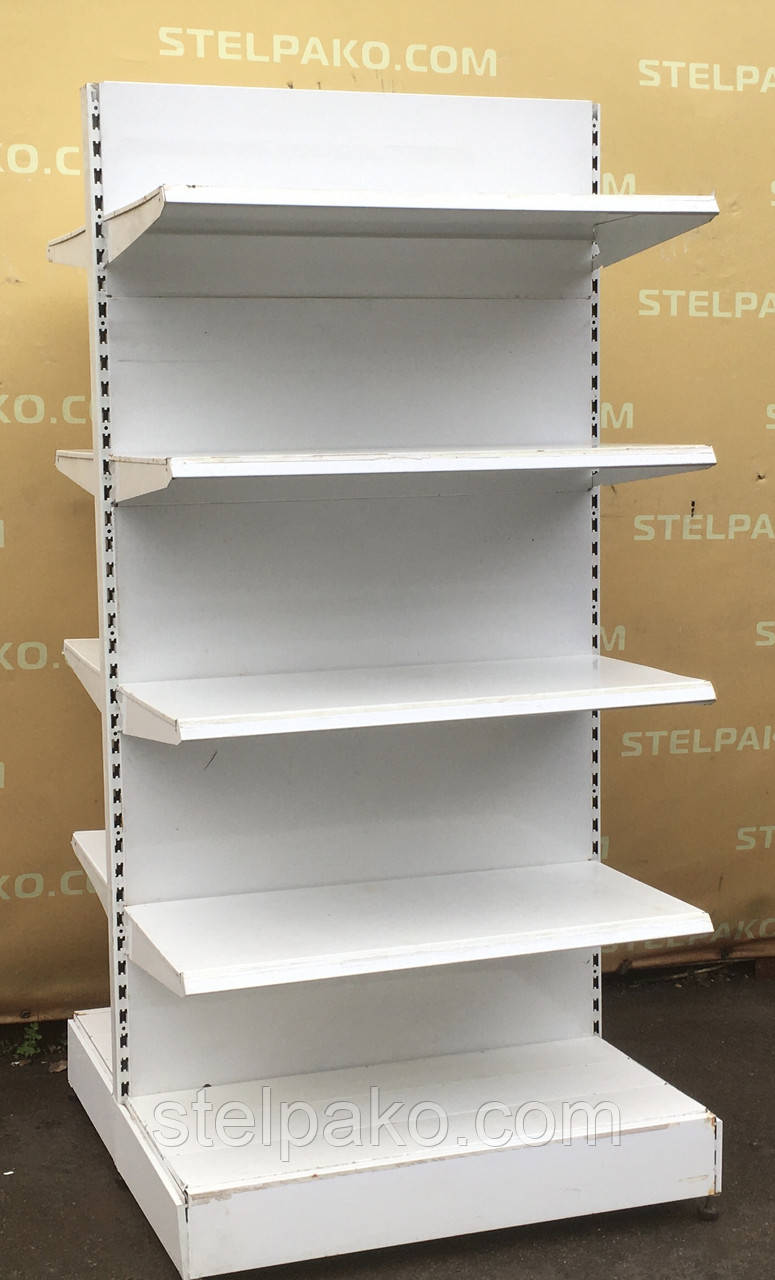 Торговий двосторонній стелаж «Росс» 205х98 см. (Україна), Б/у, фото 1