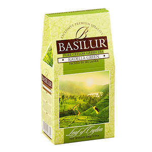 Чай зеленый Basilur Лист Цейлона Раделла 100 г (На замовлення 1-2 дні)