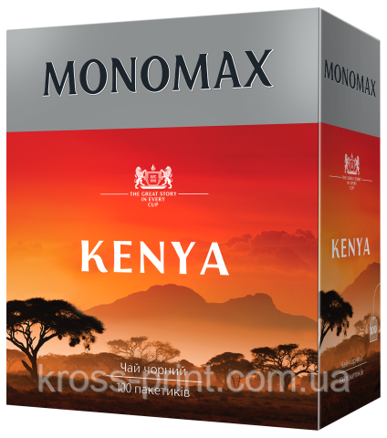 Чай чорний 2 г*100, пакет, KENYA, МОNoМАХ