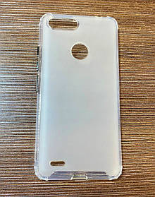 Чохол-накладка на телефон Tecno Pop 2F прозорого кольору матовий