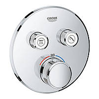 Внешняя часть смесителя скрытого монтажа GROHE SMARTCONTROL 29119000, хром