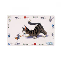 Килимок під миски Trixie Comic Cat 44x28 см (4011905245447)