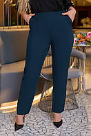 Зручні брюки плюс сайз з високою посадкою Розміри: 50-52, 54-56, 58-60, 62-64, 66-68