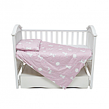 Постільний комплект дитячий Twins Satin Limited, pink, фото 2