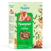 Корм для грызунов Природа «Гранулят» для всех видов грызунов 500 г (4823082415656)