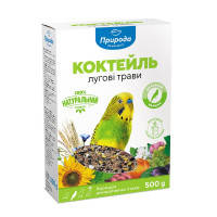 Корм для птиц Природа Луговые травы 500 г (картон) (4823082413416)