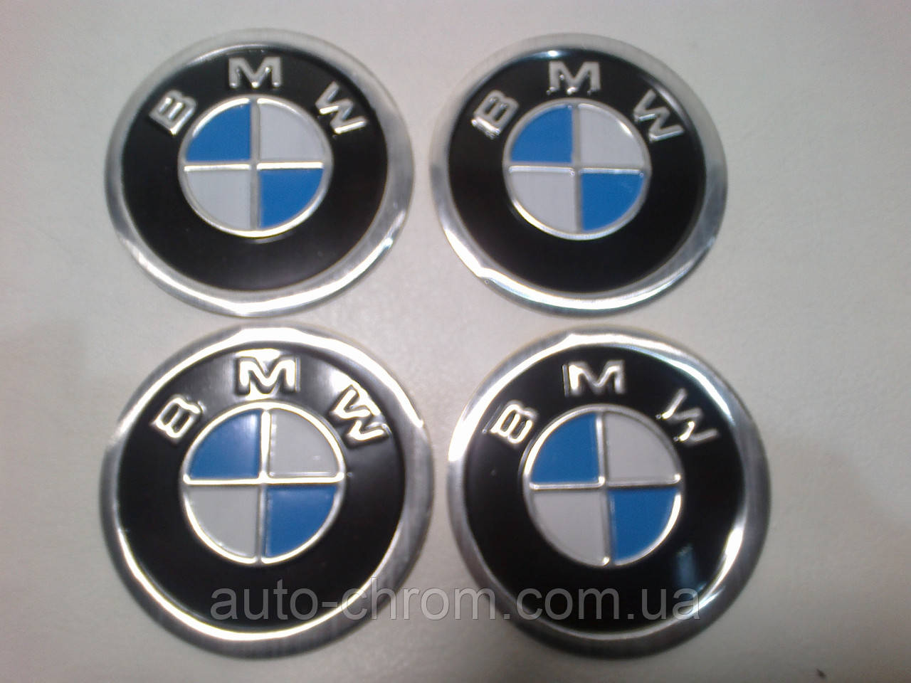 Наклейка на ковпачок диска BMW 60 мм