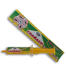 Гель шприц від тарганів, мурах та інших комах, що повзають, без запаху Спайдер 30г