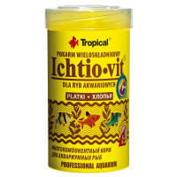 Корм для риб Tropical Ichtio-vit у пластівцях 100 мл (5900469770030)