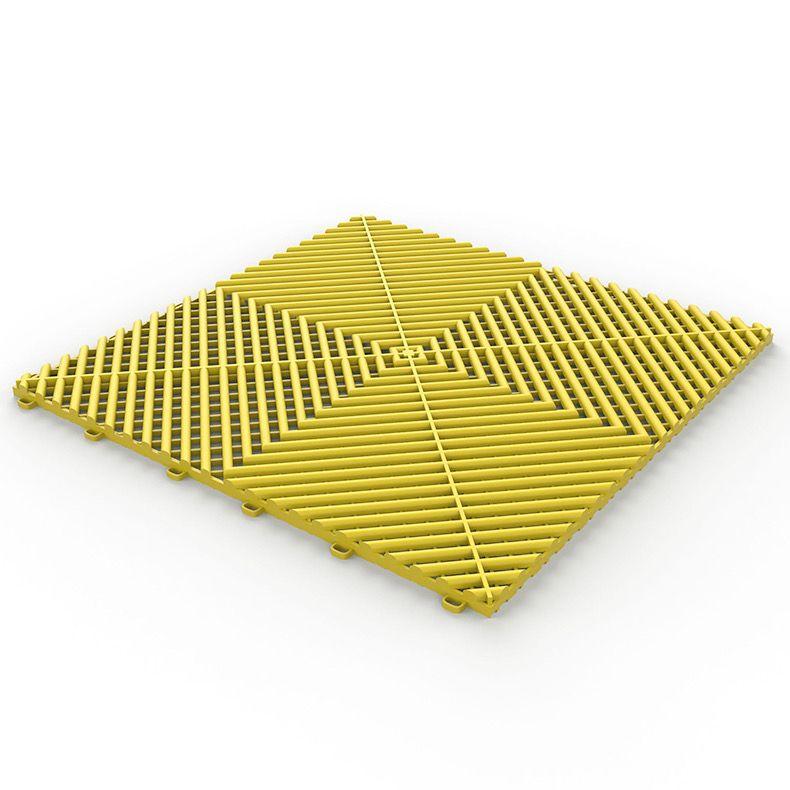 Floor Tile Vented Water Yellow - Жовта решітка модульної підлоги