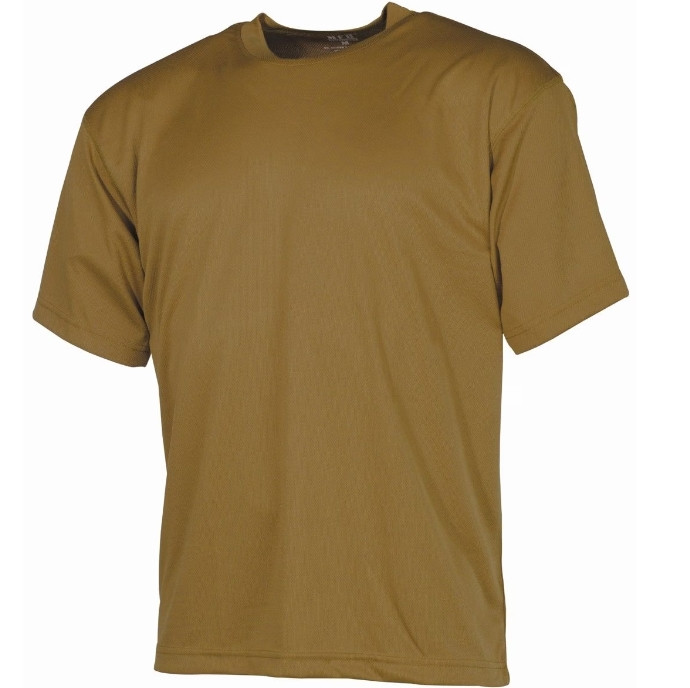 Футболка MFH T-shirt Tactical Coyote Tan, фото 1