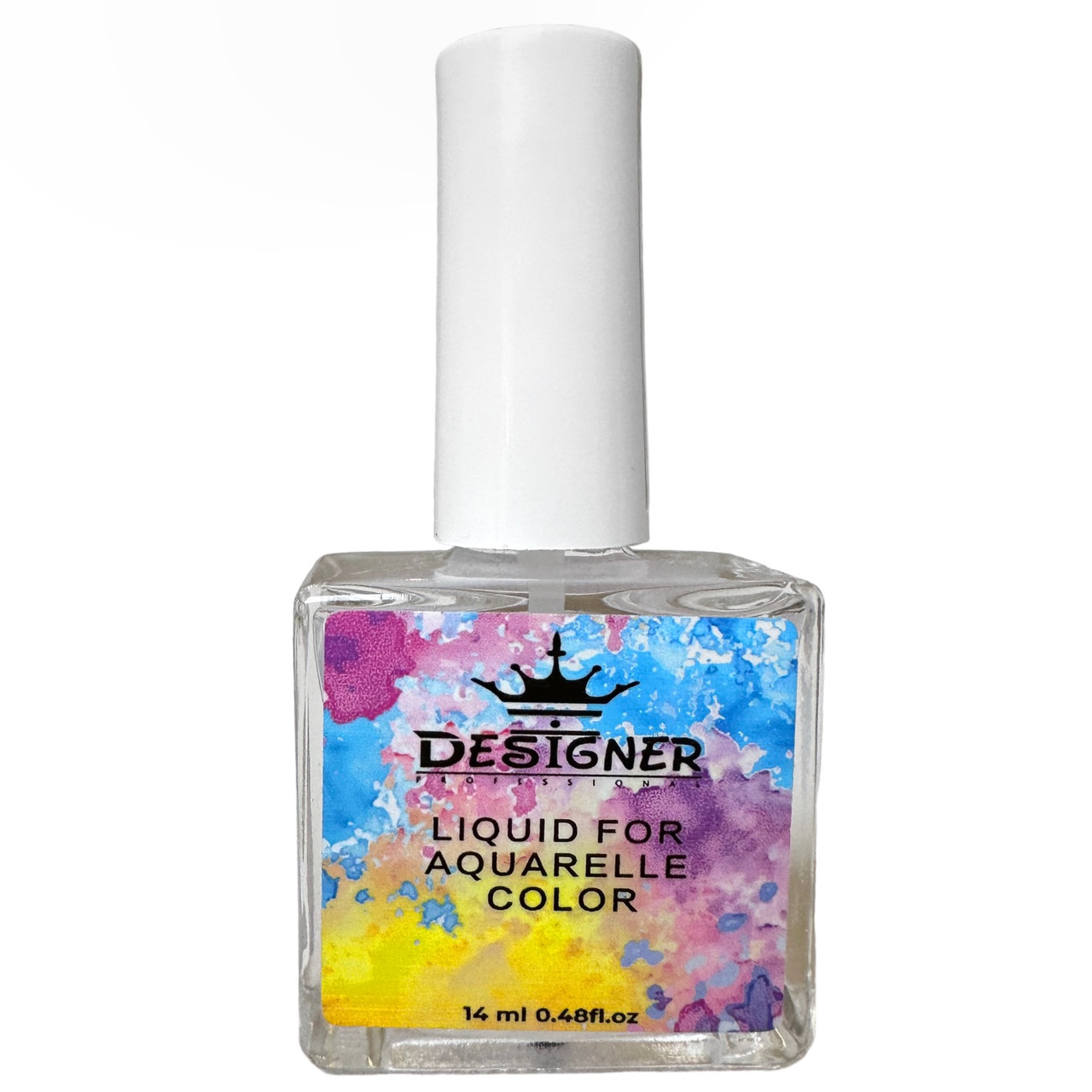 Рідина / розчинник Дизайнер 14 мл. для акварельних крапель Liquid for aquarelle color drops