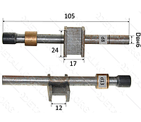 Шток лобзика D8 L105