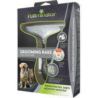 Гребінець для тварин FURminator NEW Граблі з обертовими зубцями (4048422141341)