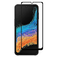 Захисне скло LUX для Samsung Galaxy Xcover 6 Pro (G736) чорний Full Сover Full Glue 0,3 мм